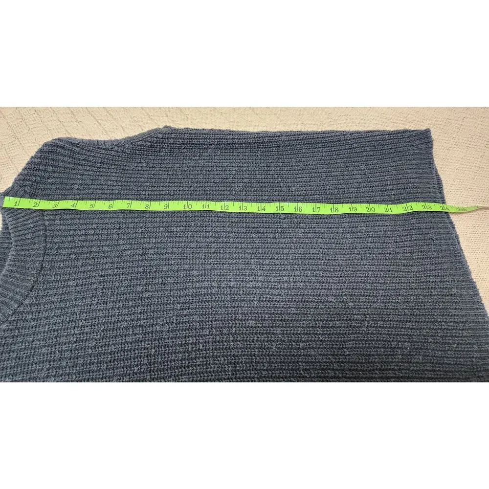 Knit Maven Vintage Ribbed Black Sleeveless Ribbed Sweater Women's Size Medium - Picture 6 of 7